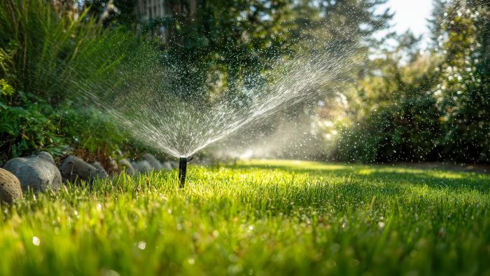 Lawn watering