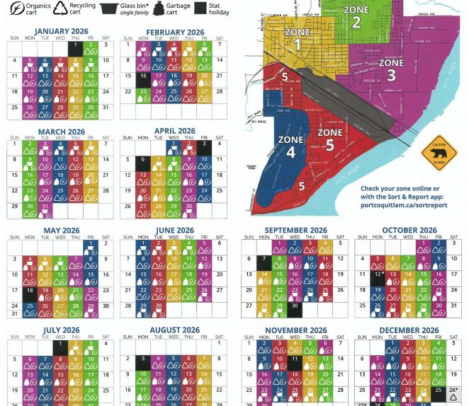 2026 Collection Schedule