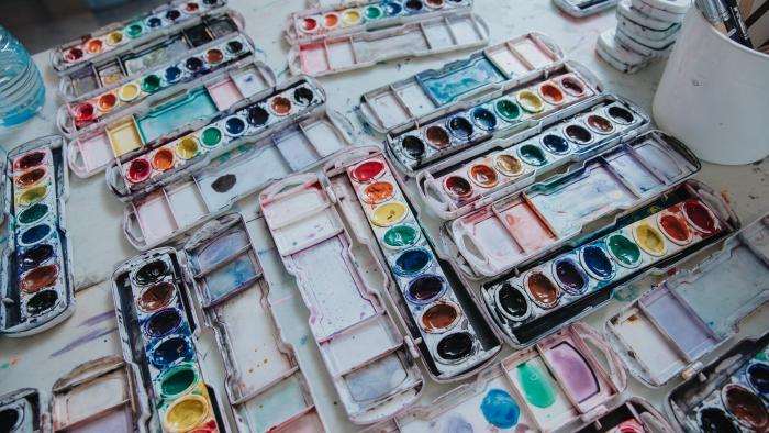 Paint and art supplies