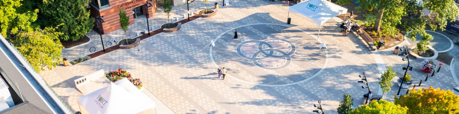 leigh square aerial view