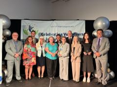 group photo on stage